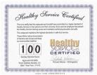 Healthy Service Certification (1 location)